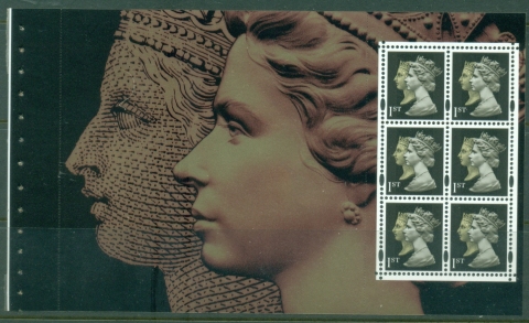 GB-2000-Machin-Booklet-Pane-DP306-ex-Special-by-Design-Prestige-Booklet-MUH