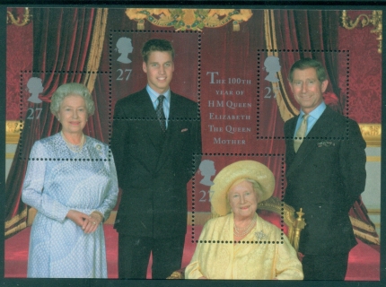 GB-2000-Queen-Mothers-100th-Birthday-MS-MUH
