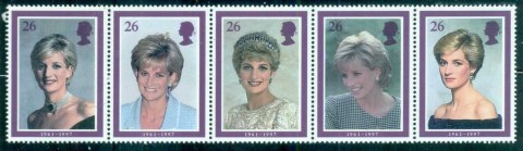 GB-1997 Princess Diana in Memoriam