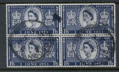 GB-1953-QEII-Coronation-1-6d-blk4-FU