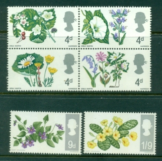 GB-1967-British-Wildflowers-Phosphor-MUH