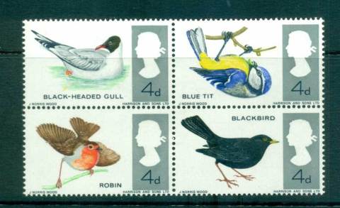 GB-1968-Birds-NP-MLH-lot53621