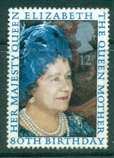 GB-1980-Queen-Mother-80th-Birthday-FU-Lot24228