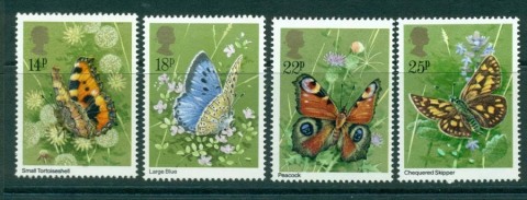 GB-1981-Butterflies-MUH-Lot20610