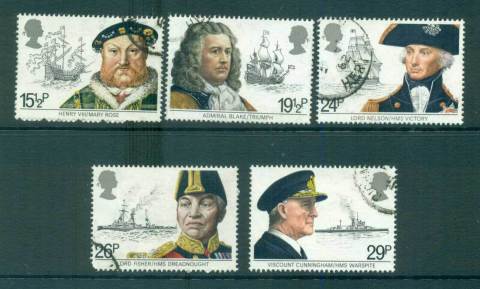 GB-1982-Naval-Commanders-Ships-FU-lot53317