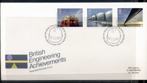 GB-1983-Europa-Human-Genius-FDC