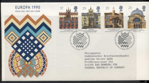 GB-1990-Europa-Post-Offices-FDC