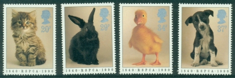 GB-1990-The-150th-Anniversary-of-the-Royal-Society-for-Prevention-of-Cruelty-to-Animals-MUH