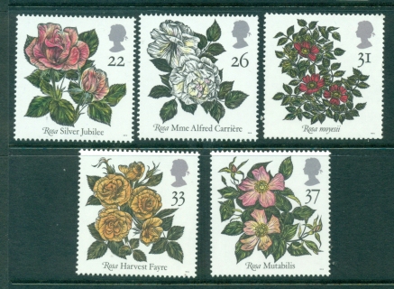 GB-1991-Roses-MUH-Lot29366