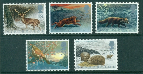 GB-1992-Animals-in-Winter-MUH-Lot29370