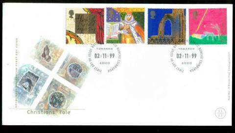 GB-1999-Christians-Tale-FDC-lot21585