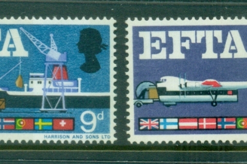 GB-1967-EFTA-Phosphor-MUH
