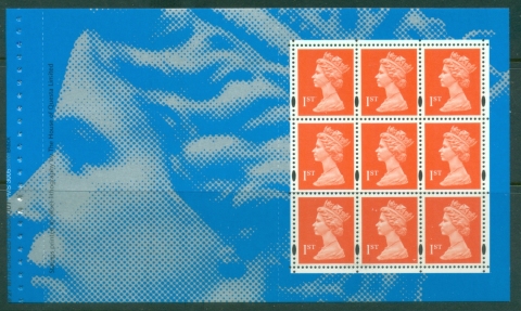 GB-1999-Machin-booklet-pane-DP284-ex-Profile-on-Print-Prestige-Booklet-MUH