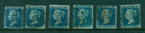 GB-1854-55-QV-2d-blues-Perf-16-6-Asst-FU