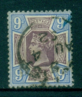 GB-1887-92-QV-Jubilee-Issue-9d-blue-on-lilac-FU