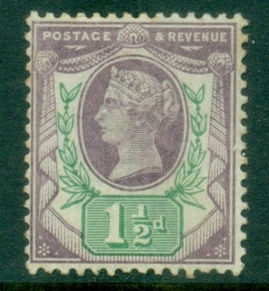 GB-1887-92-QV-Jubilee-Issue-1-5d-violet-green-MLH