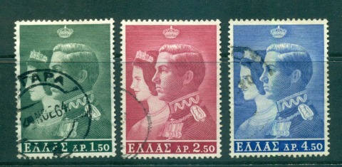 Greece-1964-King-Constantine-Wedding-FU-lot56190