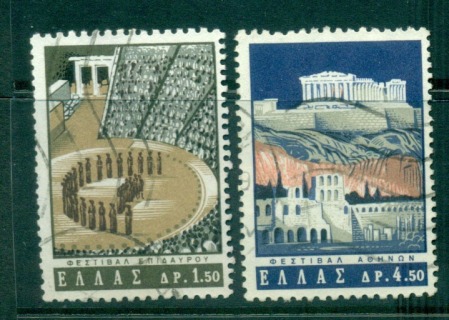 Greece-1965-Epidauros-Athens-Festivals-FU-lot56192