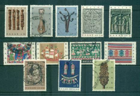 Greece-1966-Art-FU-lot56201