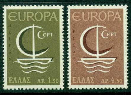 Greece-1966-Europa-MUH-Lot15387