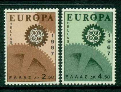 Greece-1967-Europa-MUH-Lot15388