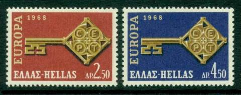 Greece-1968-Europa-MUH-Lot15389