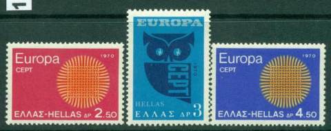 Greece-1970-Europa-MUH-Lot15391