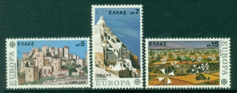 Greece-1977-EUROPA-Stamps-Landscapes-MUH