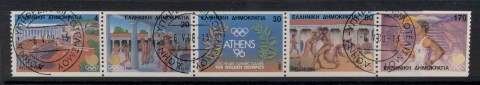 Greece-1988-Olympics-booklet-pane-CTO