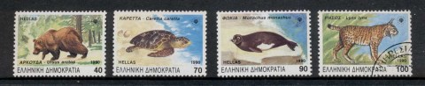 Greece-1990-Rare-Endangered-Species-MUH-CTO