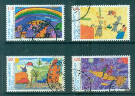 Greece-2000-Childrens-Stamp-Designs-FU