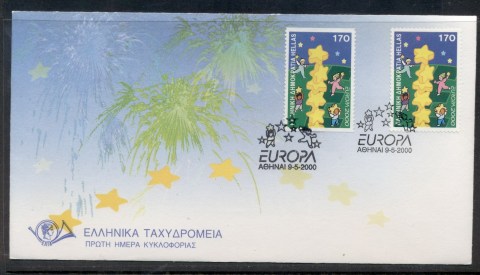 Greece-2000-Europa-Field-of-Stars-FDC