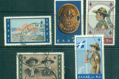 Greece-1963-Scouting-FU-lot56188