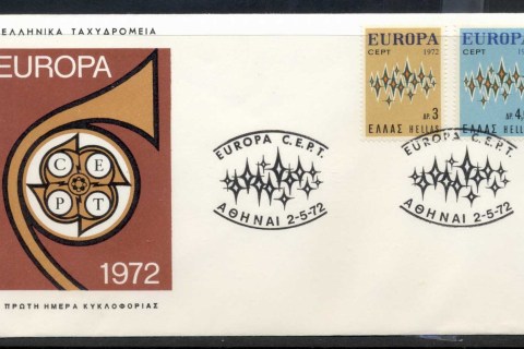 Greece-1972-Europa-Sparkles-FDC
