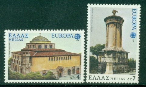 Greece-1978-EUROPA-Stamps-Monuments-MUH