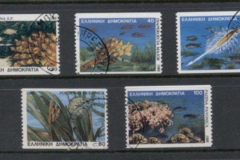 Greece-1988-Marine-Life-CTO