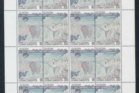Greece-1993-Europa-sheet-MUH