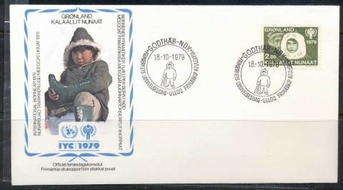 Greenland-1979-IYC-International-year-of-the-Child-FDC