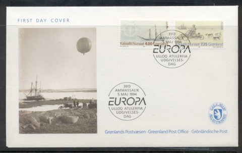 Greenland-1994-Europa-Scientific-Discoveries-FDC