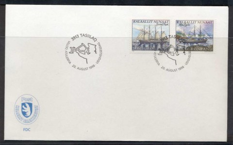 Greenland-1998-Ships-FDC