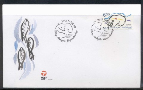 Greenland-1999-Europa-Nature-Parks-FDC