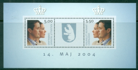 Greenland-2004-Royal-Wedding-Crown-Prince-Frederik-and-Mary-MS-MUH