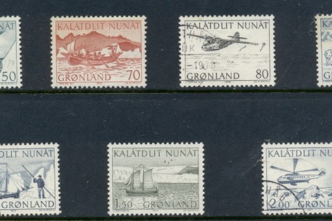 Greenland-1971-77-Ships-Planes-light-tones