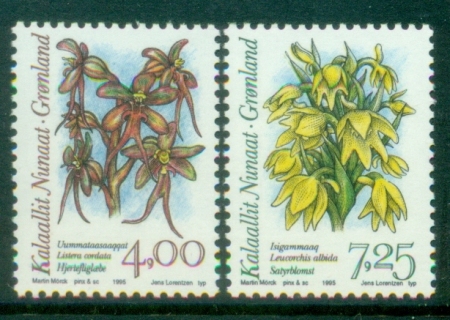 Greenland-1995-Arctic-Orchids-Flowers-MUH