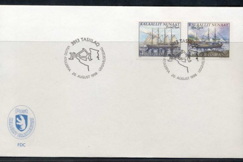 Greenland-1998-Ships-FDC