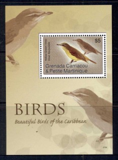 Grenada-Carriacou-Petite-Martinique-2007-Beautiful-Birds-of-the-Caribbean-MS-MUH