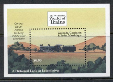 Grenada-Carriacou-Petite-Martinique-1999-Wonderful-Trains-of-the-World-MS-MUH-2