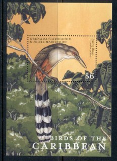 Grenada-Carriacou-Petite-Martinique-2000-Birds-of-the-Caribbean-MS-MUH-2