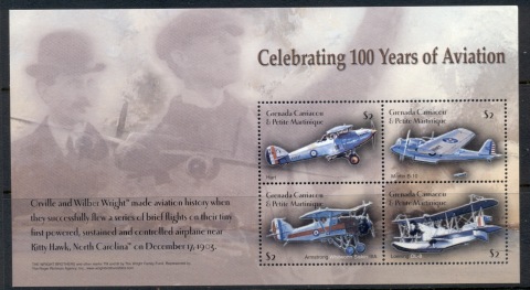 Grenada-Carriacou-Petite-Martinique-2003-Celebrating-100-Years-of-Aviation-MS-MUH_1