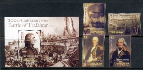 Grenada-Carriacou-Petite-Martinique-2005-Battle-of-Trafalgar-Bicentenary